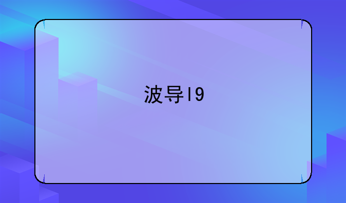 波导l9